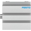 Пневмоцилиндр 40x25 мм Festo ADVC-40-25-I-P-A двустороннего действия