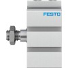 Пневмоцилиндр 50x10 мм Festo ADVC-50-10-A-P двустороннего действия