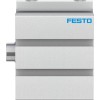 Пневмоцилиндр 50x25 мм Festo ADVC-50-25-I-P двустороннего действия