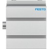 Пневмоцилиндр 63x25 мм Festo ADVC-63-25-I-P-A двустороннего действия