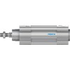Пневмоцилиндр 32x25 мм Festo DSBC-32-25-PPVA-N3 двуст. действия, ISO 15552