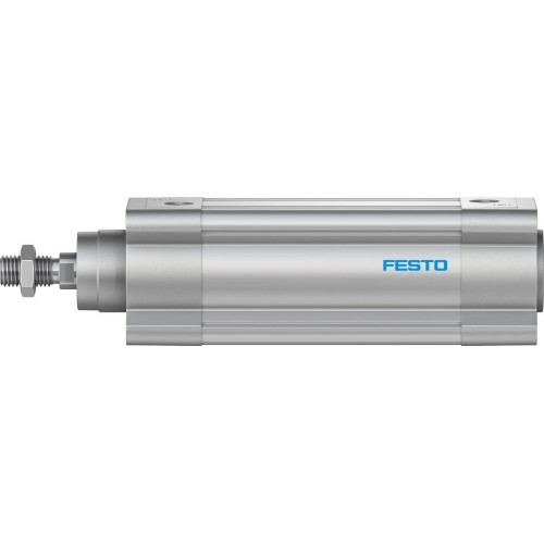 Пневмоцилиндр 63x100 мм Festo DSBC-63-100-PPVA-N3 двуст. действия, ISO 15552