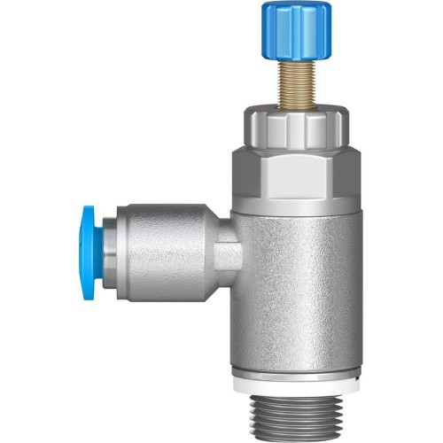 Дроссель с обратным клапаном Festo GRLA-1/8-QS-4-RS-D 197580