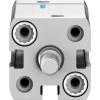 Пневмоцилиндр 16x20 мм Festo ADN-16-20-A-P-A двустороннего действия компактный