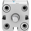Пневмоцилиндр 25x10 мм Festo ADN-25-10-A-PPS-A двустороннего действия компактный