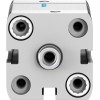 Пневмоцилиндр 25x15 мм Festo ADN-25-15-I-P-A двустороннего действия компактный