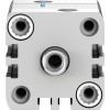 Пневмоцилиндр 32x10 мм Festo ADN-32-10-I-PPS-A двустороннего действия компактный