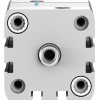 Пневмоцилиндр 40x10 мм Festo ADN-40-10-I-PPS-A двустороннего действия компактный