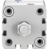 Пневмоцилиндр 40x15 мм Festo ADN-40-15-A-PPS-A двустороннего действия компактный