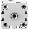 Пневмоцилиндр 40x15 мм Festo ADN-40-15-I-P-A двустороннего действия компактный