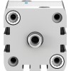 Пневмоцилиндр 40x25 мм Festo ADN-40-25-I-PPS-A двустороннего действия компактный