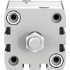 Пневмоцилиндр 40x30 мм Festo ADN-40-30-A-PPS-A двустороннего действия компактный