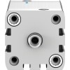 Пневмоцилиндр 40x50 мм Festo ADN-40-50-I-PPS-A двустороннего действия компактный
