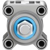 Пневмоцилиндр 32x25 мм Festo DSBC-32-25-PPSA-N3 двуст. действия, ISO 15552