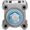 Пневмоцилиндр 40x100 мм Festo DSBC-40-100-PPVA-N3 двуст. действия, ISO 15552