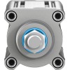 Пневмоцилиндр 63x200 мм Festo DSBC-63-200-PPVA-N3 двуст. действия, ISO 15552