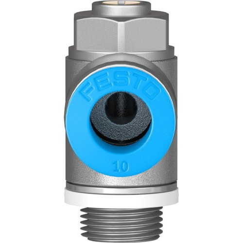 Дроссель с обратным клапаном Festo GRLA-1/4-QS-10-D 193148