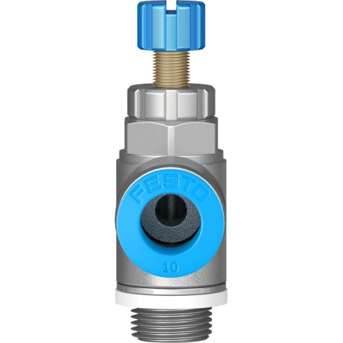 Дроссель с обратным клапаном Festo GRLA-1/4-QS-10-RS-D 534340