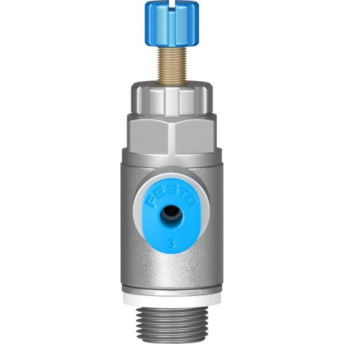 Дроссель с обратным клапаном Festo GRLA-1/8-QS-3-RS-D 197579