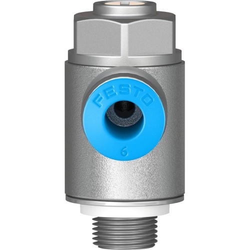 Дроссель с обратным клапаном Festo GRLA-1/8-QS-6-MF-D 537075