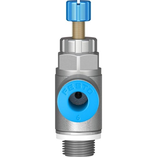 Дроссель с обратным клапаном Festo GRLA-1/8-QS-6-RS-D 197581