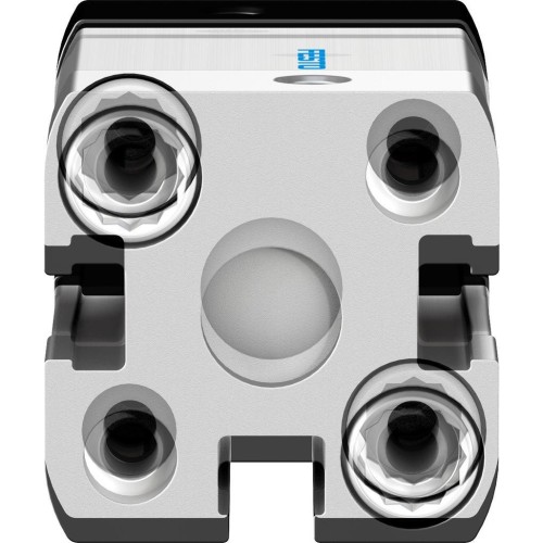 Пневмоцилиндр 16x15 мм Festo ADN-16-15-A-P-A двустороннего действия компактный