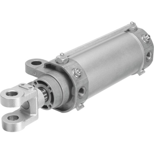 Пневмоцилиндр 80x75 мм на шарнирах Festo DW-80-75-Y-A 557910 круглый двустороннего действия