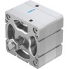 Пневмоцилиндр 100x15 мм Festo ADN-100-15-A-P-A двустороннего действия компактный
