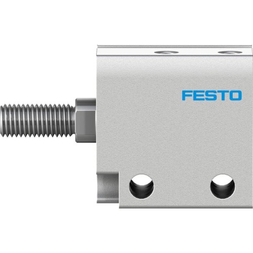 Пневмоцилиндр 10x5 мм Festo ADN-S-10-5-A двустороннего действия компактный