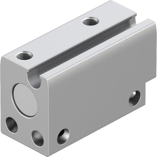 Пневмоцилиндр 6x10 мм Festo ADN-S-6-10-I-A двустороннего действия компактный