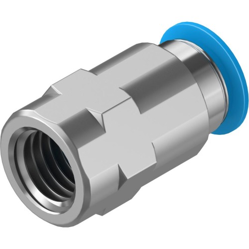 Фитинг прямой цанга-внутренняя резьба Festo QSF-1/4-10-B-50 130714
