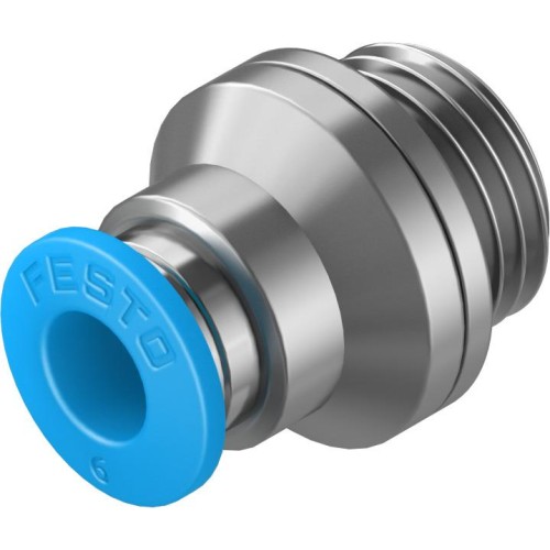 Фитинг прямой цанга-наружная резьба Festo QS-G1/4-6-I 186108
