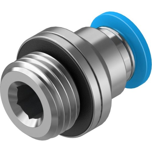 Фитинг прямой цанга-наружная резьба Festo QS-G1/4-6-I 186108