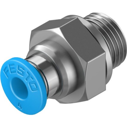 Фитинг прямой цанга-наружная резьба Festo QS-G1/8-4-100 132036