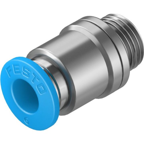 Фитинг прямой цанга-наружная резьба Festo QS-G1/8-6-I 186107