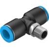 Тройник цанга-наружная резьба Festo QST-1/4-12 190669