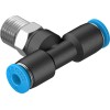 Тройник цанга-наружная резьба Festo QST-1/8-4 153106