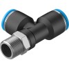 Тройник цанга-наружная резьба Festo QSTL-3/8-12 153125