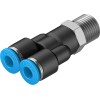 Тройник цанга-наружная резьба Festo QSY-1/4-6 153140