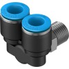 Тройник цанга-наружная резьба угловой Festo QSYL-1/4-10 153178
