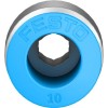 Фитинг прямой цанга-наружная резьба Festo QS-1/4-10-I-50 133188