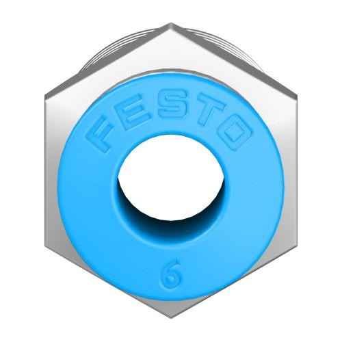 Фитинг прямой цанга-наружная резьба Festo QS-1/4-6-100 130677