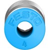 Фитинг прямой цанга-наружная резьба Festo QS-1/8-4-I-100 133191