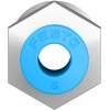 Фитинг прямой цанга-наружная резьба Festo QS-3/8-6 190645
