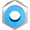Фитинг прямой цанга-наружная резьба Festo QS-3/8-8 153006