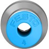 Фитинг прямой цанга-наружная резьба Festo QS-G1/8-4-I 186106
