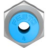 Фитинг прямой цанга-наружная резьба Festo QS-G1/8-4-100 132036
