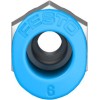 Фитинг прямой цанга-наружная резьба Festo QSM-M5-6 153306