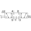 Ручной клапан 5/3 Н.З. Festo VHEF-HS-P53C-M-G14