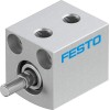 Пневмоцилиндр 10x5 мм Festo ADVC-10-5-A-P двустороннего действия